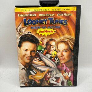 Looney Tunes Back In Action Full-Screen DVD Brendan Fraser Jenna Elfman
